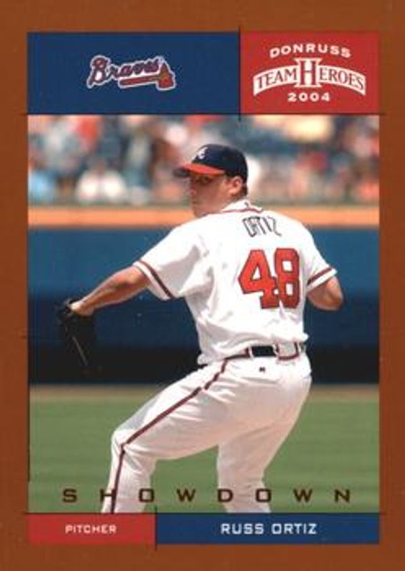 2004 Donruss Team Heroes #31 Showdown - Bronze /150