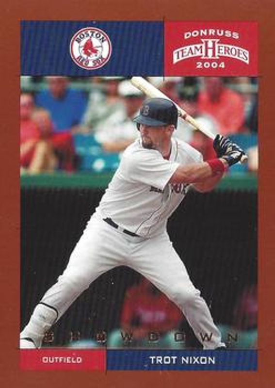 2004 Donruss Team Heroes #59 Showdown - Bronze /150