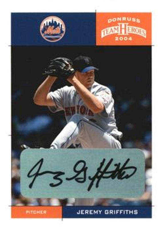 2004 Donruss Team Heroes #270 Autographs /10