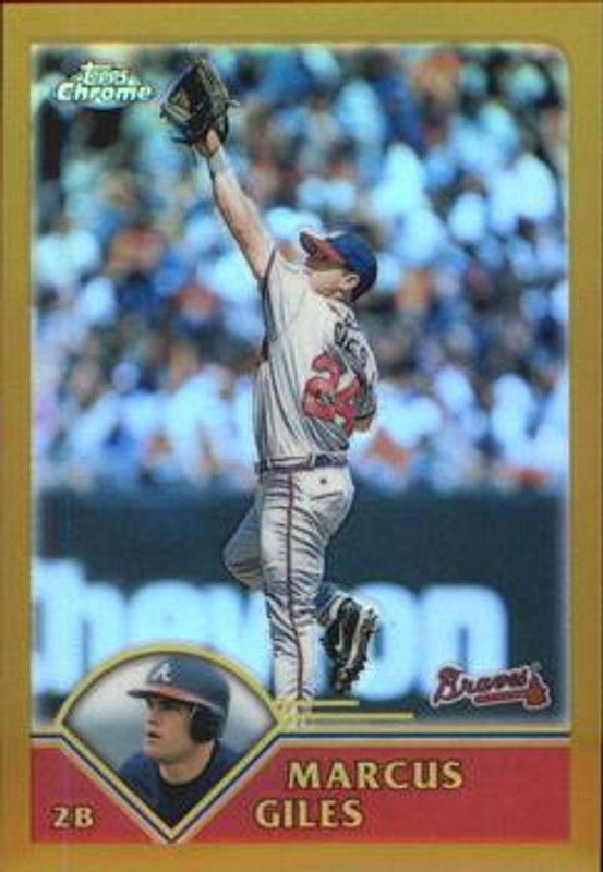 2003 Topps Chrome #150 Gold Refractor /449