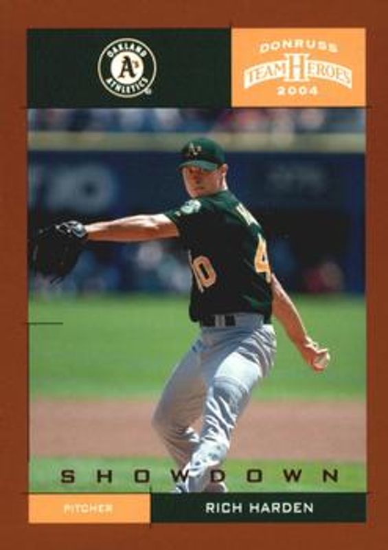 2004 Donruss Team Heroes #297 Showdown - Bronze /150