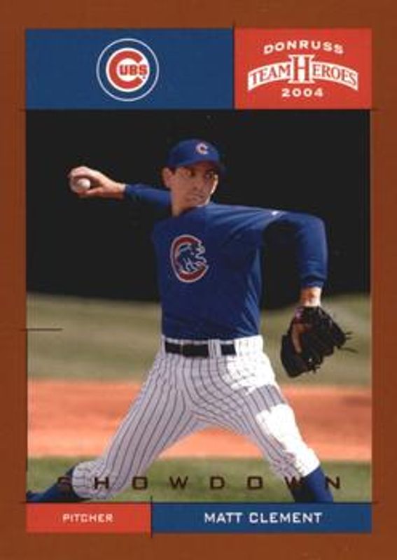 2004 Donruss Team Heroes #68 Showdown - Bronze /150