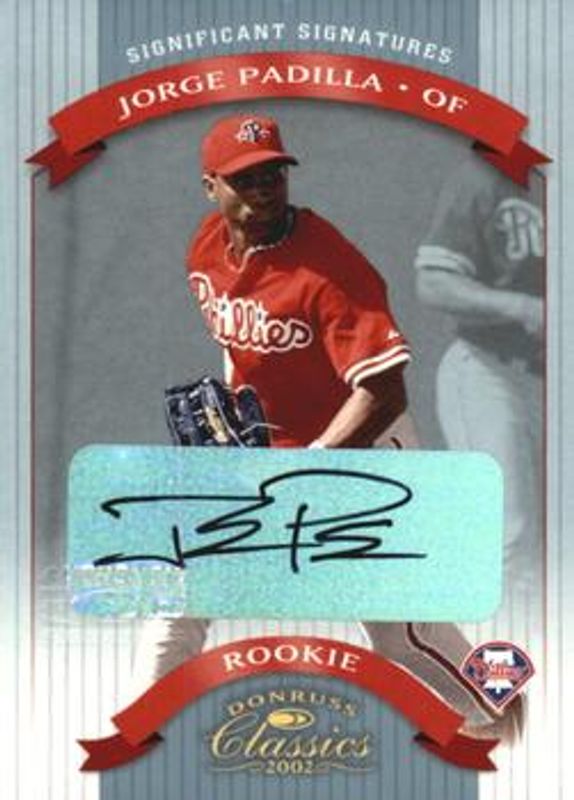 2002 Donruss Classics #104 Significant Signatures /100