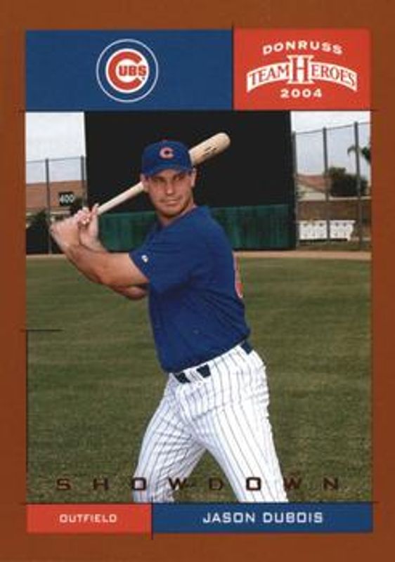 2004 Donruss Team Heroes #75 Showdown - Bronze /150