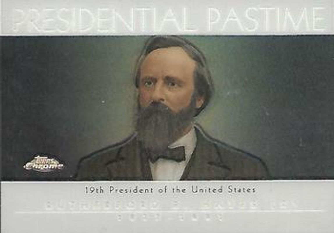2004 Topps Chrome #PP19 Presidential Pastime - Refractor