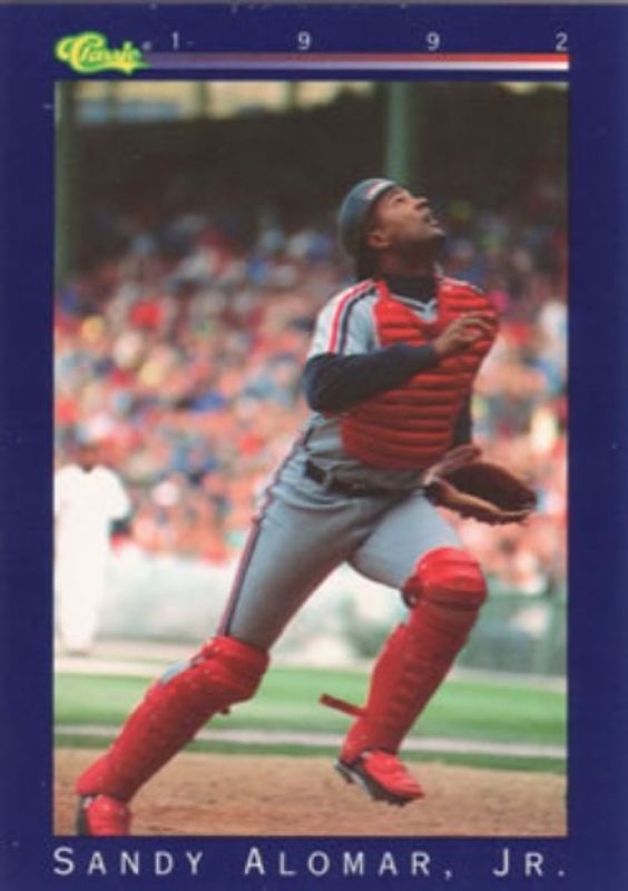 Sandy Alomar Jr. 1992 Classic #46 Base RAW