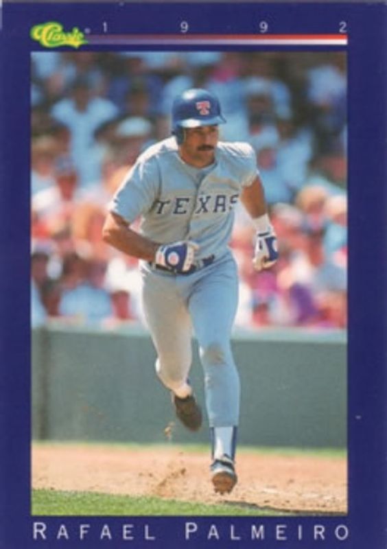 Rafael Palmeiro 1992 Classic #69 Base RAW