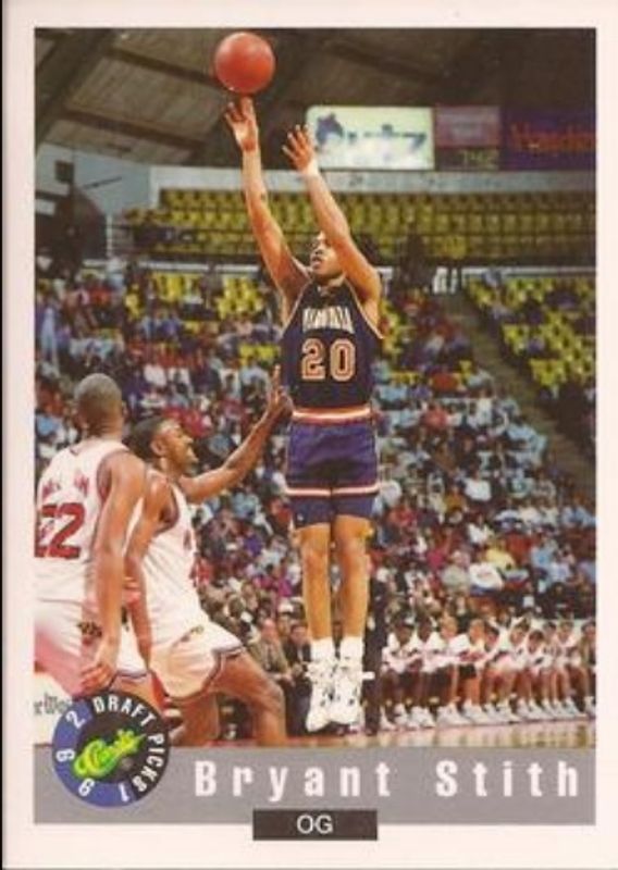 Bryant Stith 1992 Classic Draft Picks #19 Base Rookie RAW