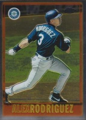 2005 Topps Chrome #ARI4 Alex Rodriguez Throwbacks