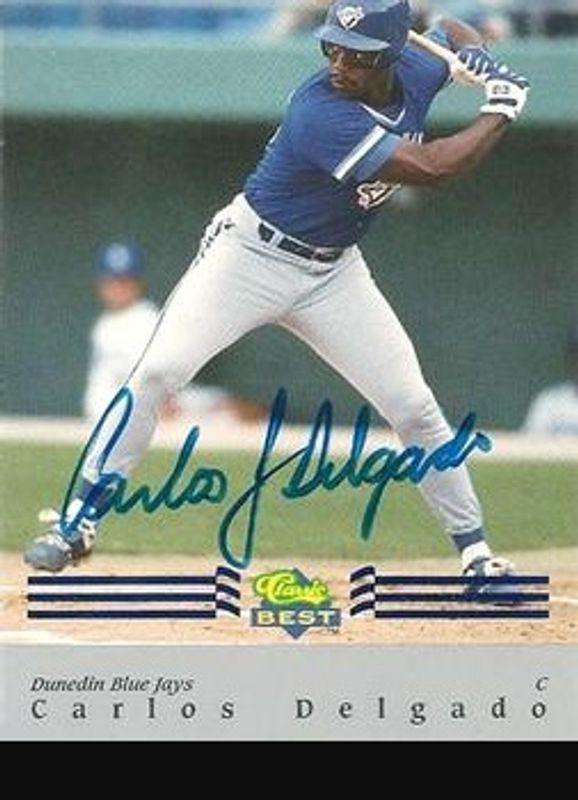 Carlos Delgado 1992 Classic Best #BC6 Bonus - Blue RAW
