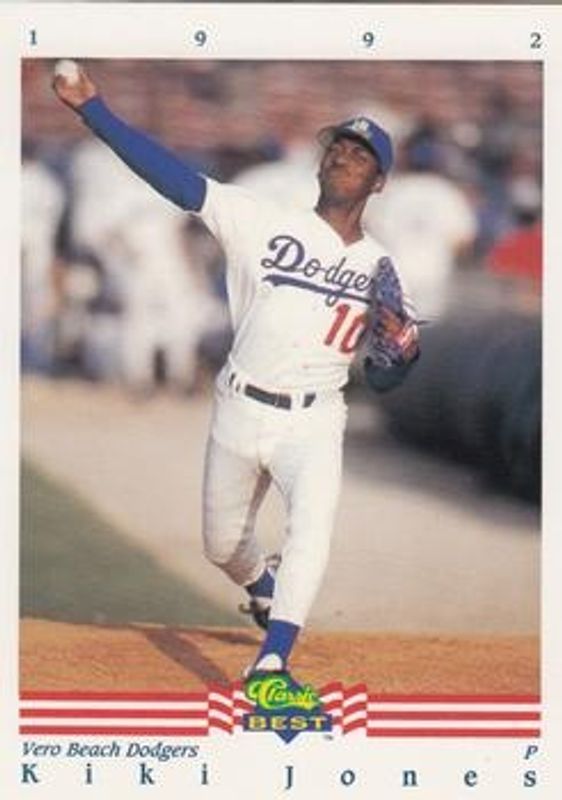 Kiki Jones 1992 Classic Best #292 Base RAW