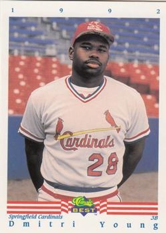 Dmitri Young 1992 Classic Best #272 Base RAW
