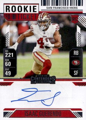 2024 Contenders #138 Rookie Ticket Auto