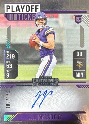 2024 Contenders #101 Rookie Ticket Auto - Playoff Ticket /149