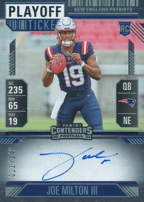 2024 Contenders #106 Rookie Ticket Auto - Playoff Ticket /149