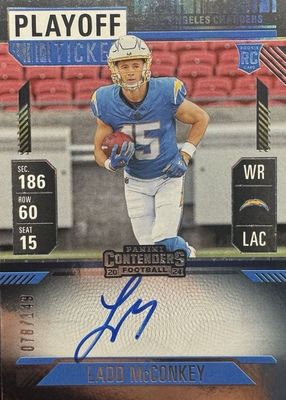 2024 Contenders #110 Rookie Ticket Auto - Playoff Ticket /149