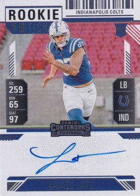 2024 Contenders #129 Rookie Ticket Auto