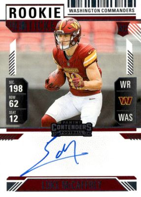 2024 Contenders #121 Rookie Ticket Auto