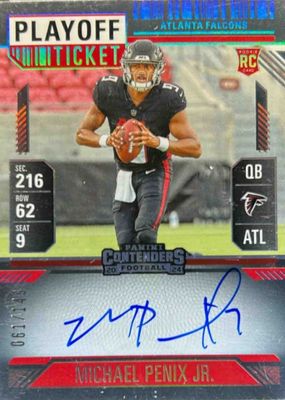 2024 Contenders #102 Rookie Ticket Auto - Playoff Ticket /149