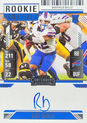 2024 Contenders #137 Rookie Ticket Auto