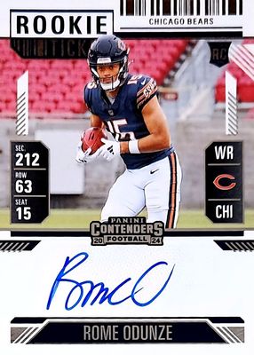 2024 Contenders #104 Rookie Ticket Auto
