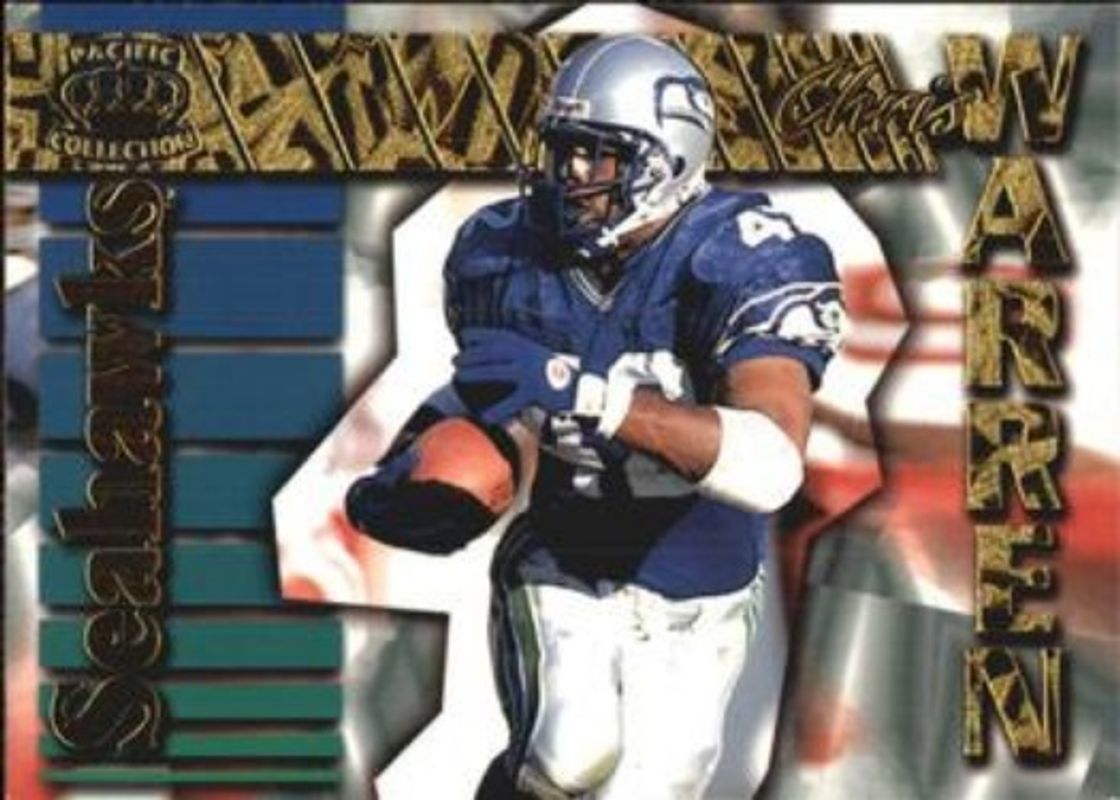Chris Warren 1996 Pacific Dynagon #GC-13 Gems of the Crown RAW