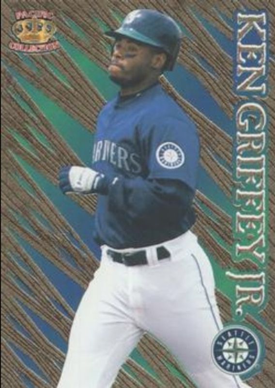 Ken Griffey Jr. 1996 Pacific Prism #P-131 Gold RAW