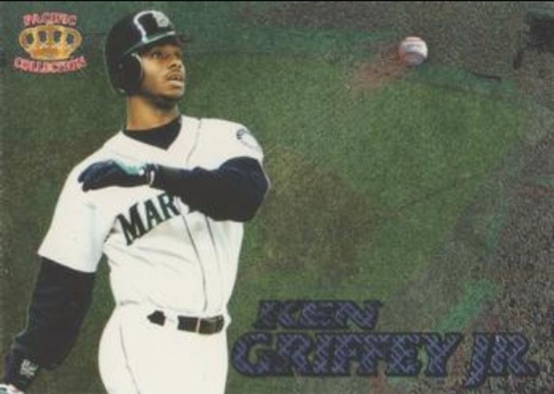 Ken Griffey Jr. 1996 Pacific Prism #FB-6 Fence Busters RAW