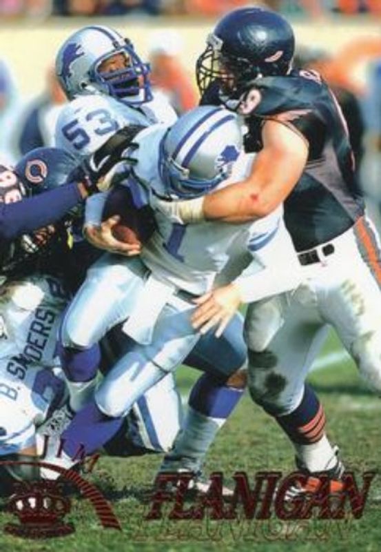 1996 Pacific Gridiron #19 Copper