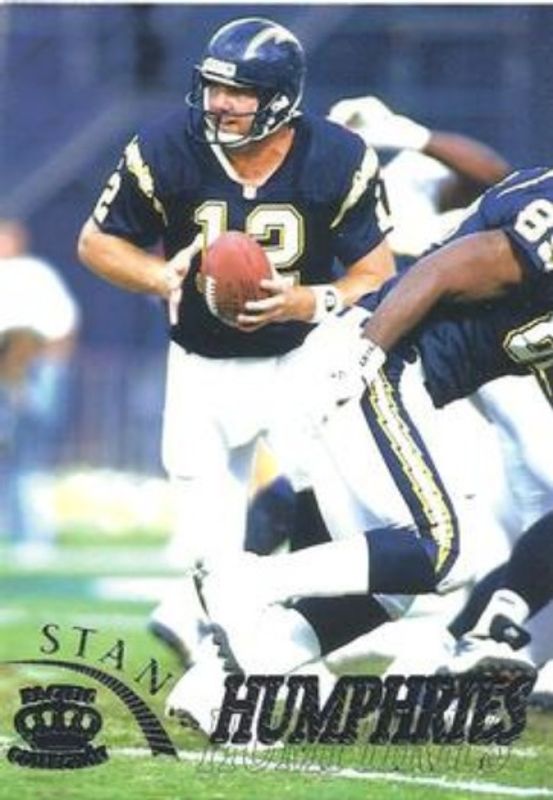 Stan Humphries 1996 Pacific Gridiron #106 Base RAW