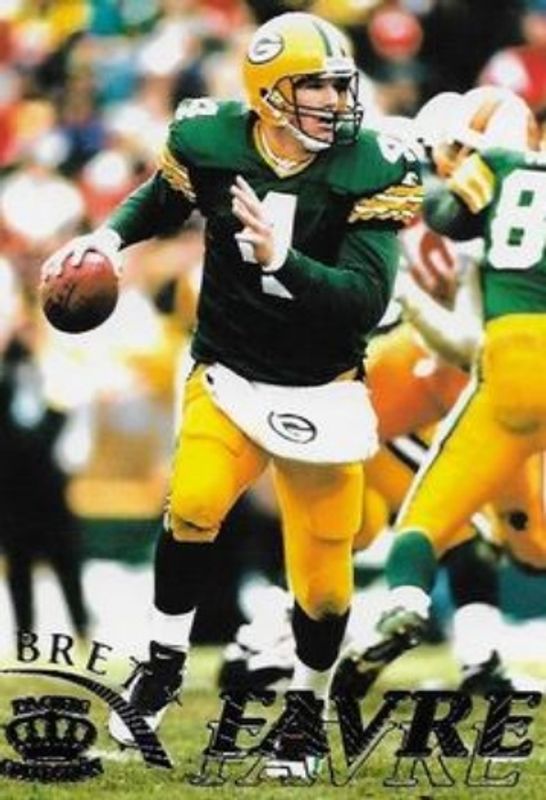 Brett Favre 1996 Pacific Gridiron #45 Platinum RAW