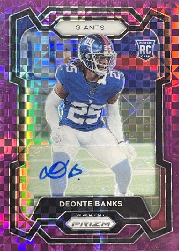 2023 Prizm #376 Rookie Autographs - Purple Power /49