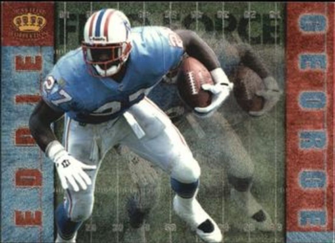 Eddie George 1996 Pacific Crown Royale #FF-10 Field Force Rookie RAW