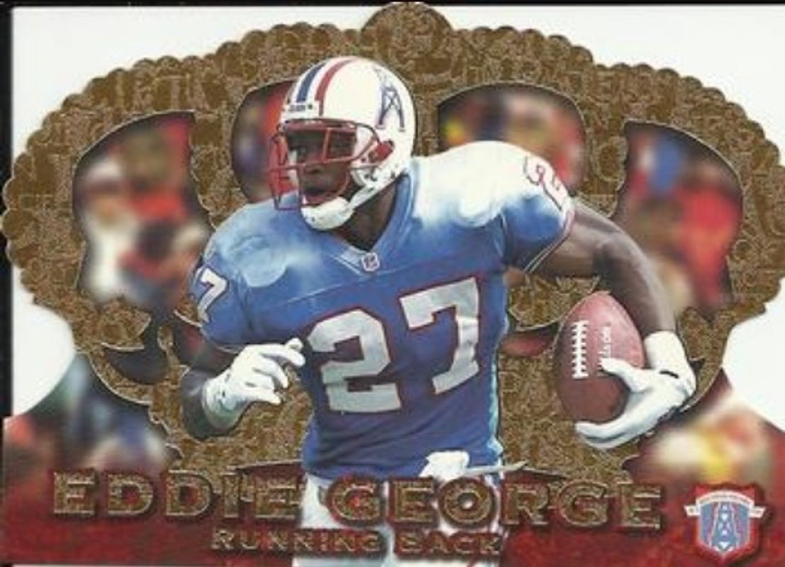Eddie George 1996 Pacific Crown Royale #CR-124 Base Rookie RAW