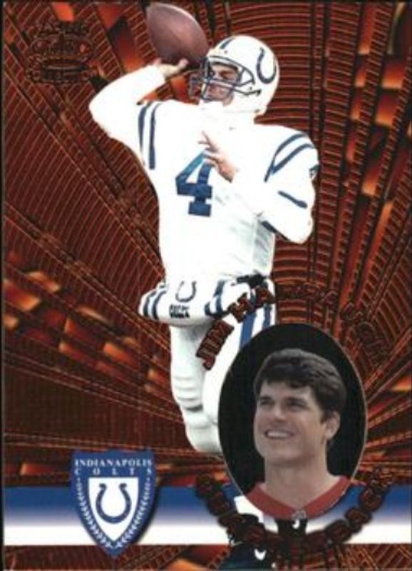 Jim Harbaugh 1996 Pacific Invincible #I-65 Bronze RAW