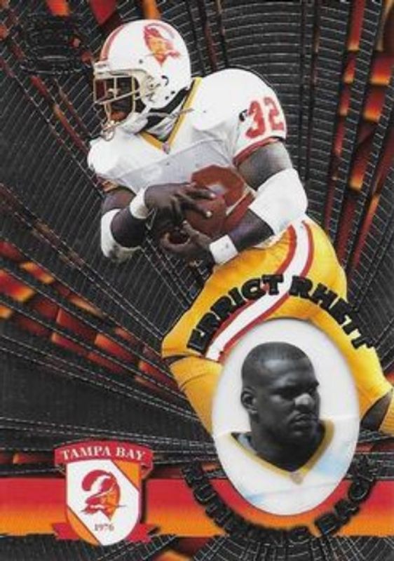Errict Rhett 1996 Pacific Invincible #I-145 Silver RAW