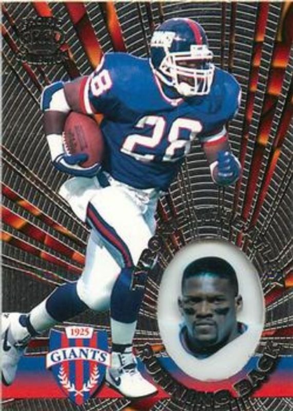 Tyrone Wheatley 1996 Pacific Invincible #I-106 Silver RAW