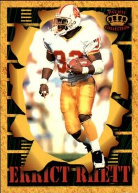 Errict Rhett 1996 Pacific Invincible #SM173 Smash Mouth RAW