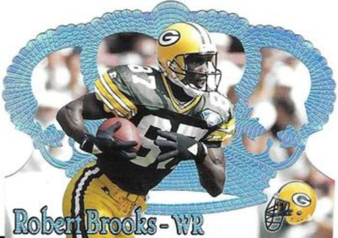 Robert Brooks 1995 Pacific Crown Royale #128 Blue Holofoil RAW