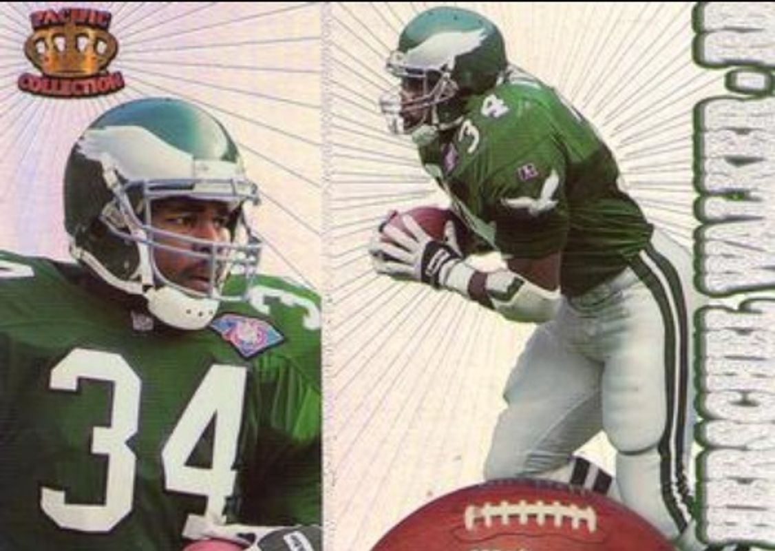 Herschel Walker 1995 Pacific Prisms #68 Base RAW