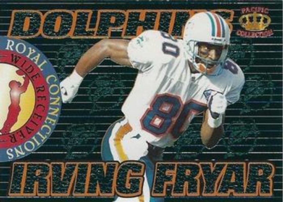 Irving Fryar 1995 Pacific Prisms #RC-2b Connections RAW
