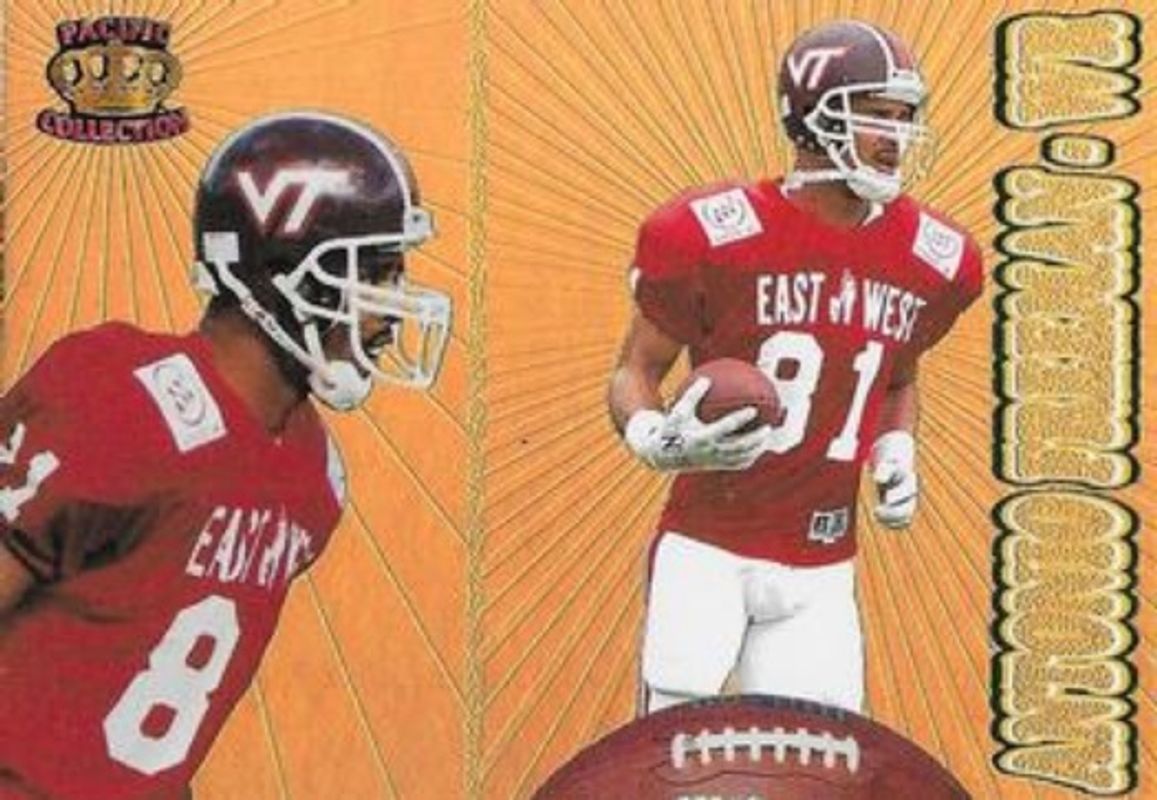 Antonio Freeman 1995 Pacific Prisms #205 Gold Rookie RAW