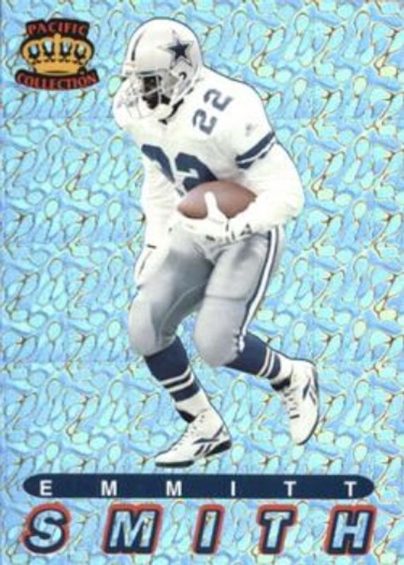 Emmitt Smith 1994 Pacific Prisms #110 Base RAW