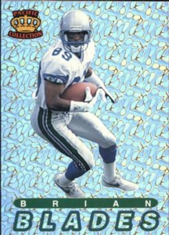 Brian Blades 1994 Pacific Prisms #10 Base RAW