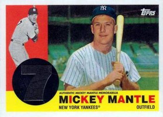 2009 Topps #MMR60 1960 Reprint Relic