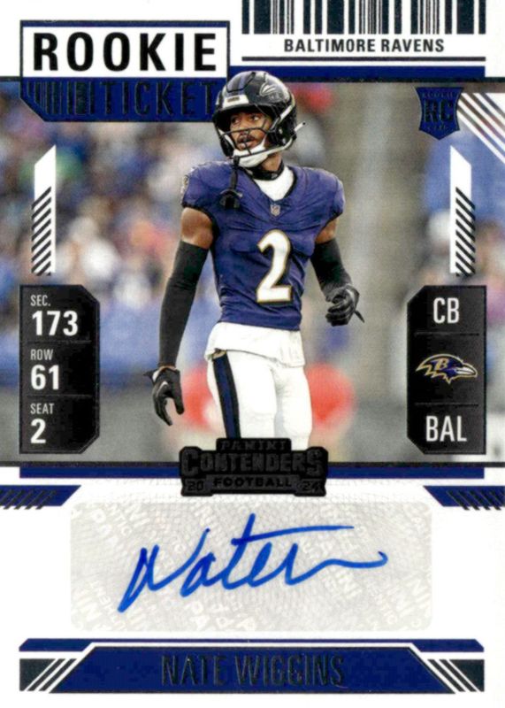 2024 Contenders #150 Rookie Ticket Auto