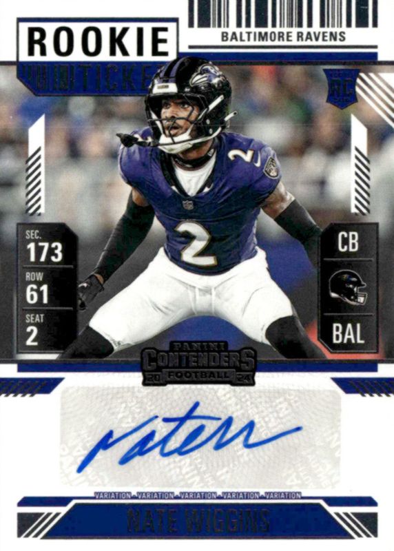 2024 Contenders #150 Rookie Ticket Auto Variation
