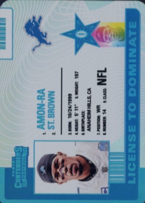2024 Contenders #21 License to Dominate /(SSP)