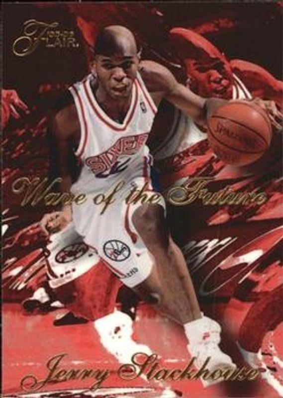 Jerry Stackhouse 1995 Flair #8 Wave of the Future Price Guide - Sports ...