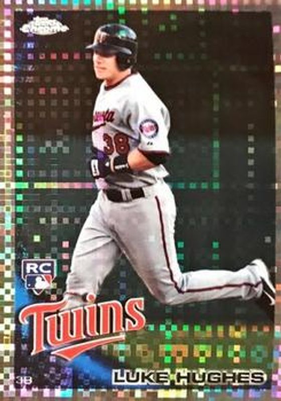 2010 Topps Chrome #187 X-Fractor
